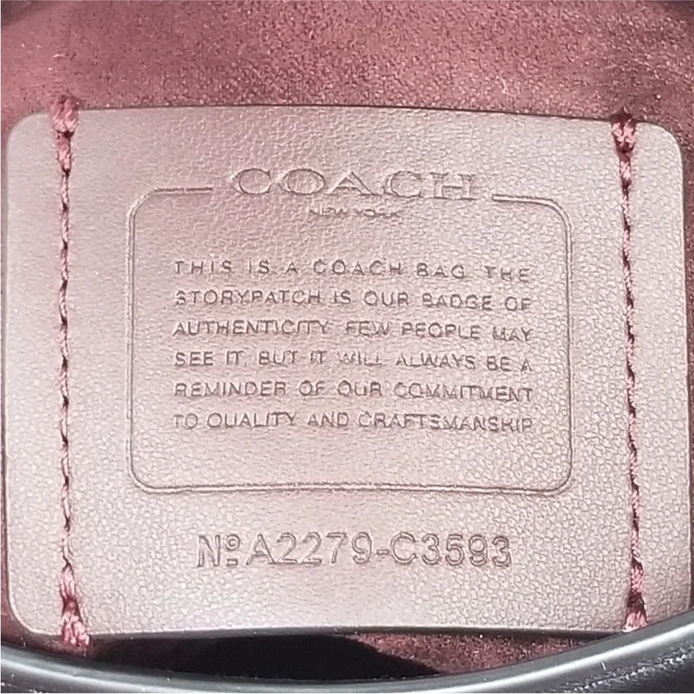 Coach Brown and Black Women's Bag Coach Georgie Saddle Bag Crossbody - Picture 12 of 16